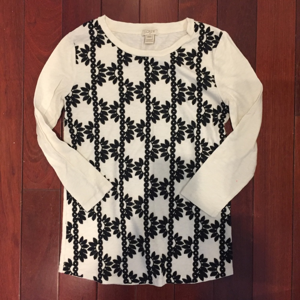 5/$25🎉 J.Crew XXS 3/4 top - Picture 2 of 5